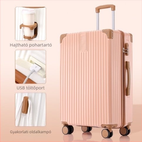 20 hüvelykes alumínium vázas kocsi tok univerzális kerekes bőrönd női bőrönd retro 24 hüvelykes diák jelszó doboz nagykereskedelmi poggyász