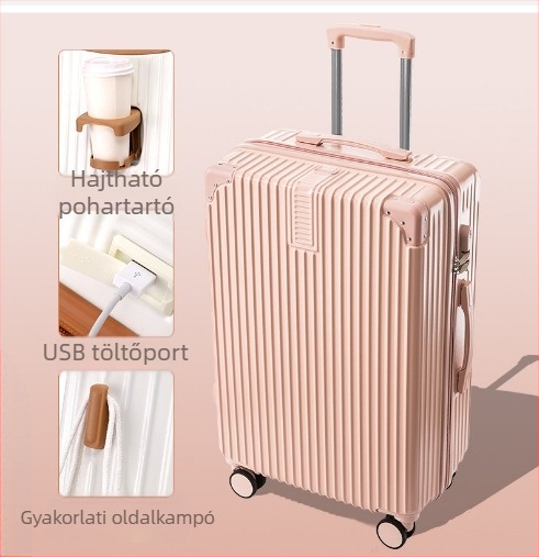 20 hüvelykes alumínium vázas kocsi tok univerzális kerekes bőrönd női bőrönd retro 24 hüvelykes diák jelszó doboz nagykereskedelmi poggyász