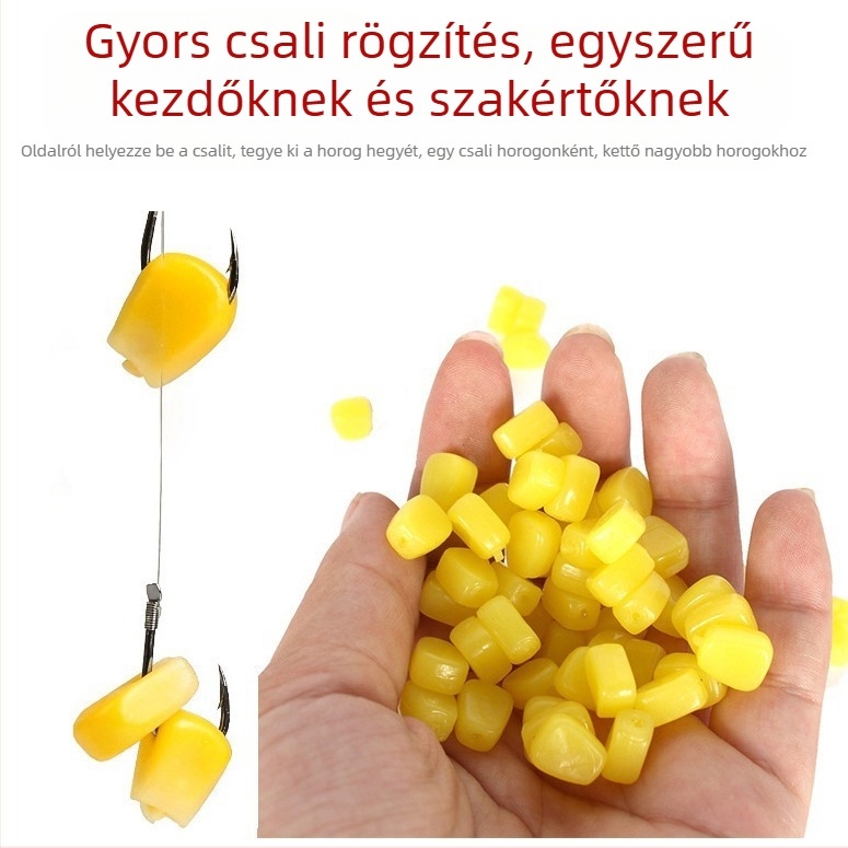 Határokon átnyúló 307 darabos európai horgászkönyvtár Európai pontyhorgászati kellékkészlet kukoricahorog babblokkoló forgóhorgászfelszerelés