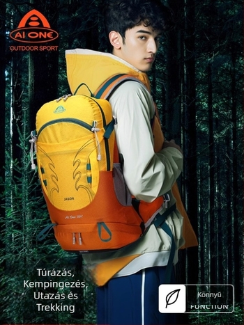 Aiwang kültéri hegymászó táska, felfüggesztett hátú, vízálló férfi és női kempingező, túrázó, kerékpáros hátizsák, 30 literes