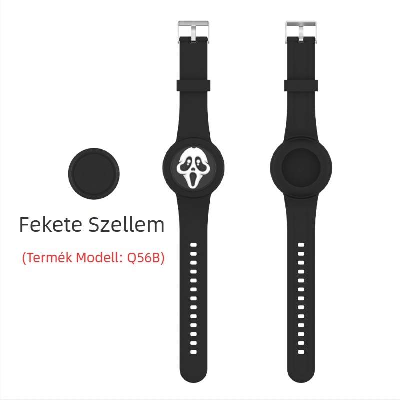 Alkalmas Apple Airtag elveszett vízálló csuklópánthoz, Cartoon Doll foltos hátizsákhoz gyerekeknek