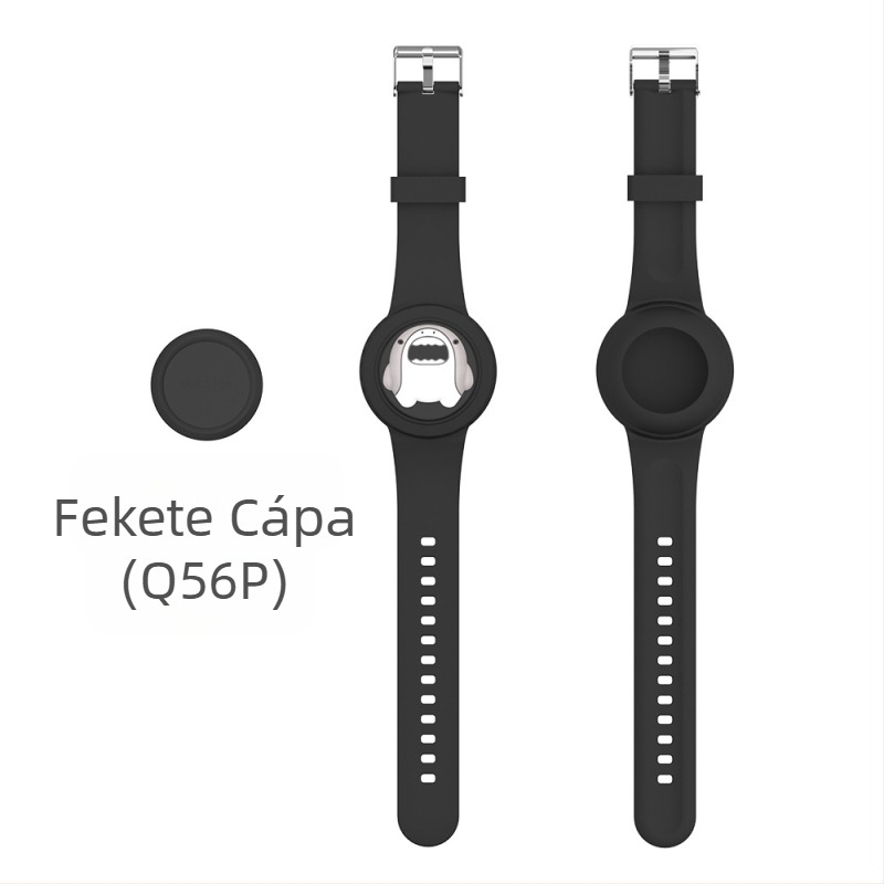 Alkalmas Apple Airtag elveszett vízálló csuklópánthoz, Cartoon Doll foltos hátizsákhoz gyerekeknek