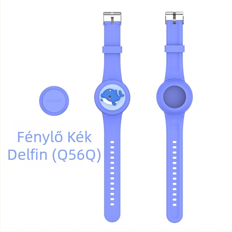 Alkalmas Apple Airtag elveszett vízálló csuklópánthoz, Cartoon Doll foltos hátizsákhoz gyerekeknek