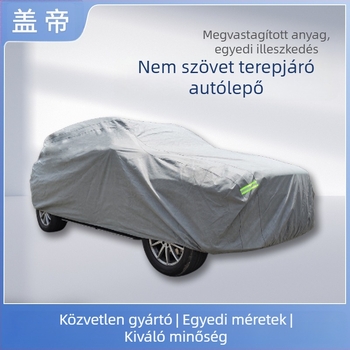 Por- és fényvédő Harvard h6 nem szőtt terepjáró autótakaró teljes fedésű földalatti parkolóház karcálló kopásálló autókabát