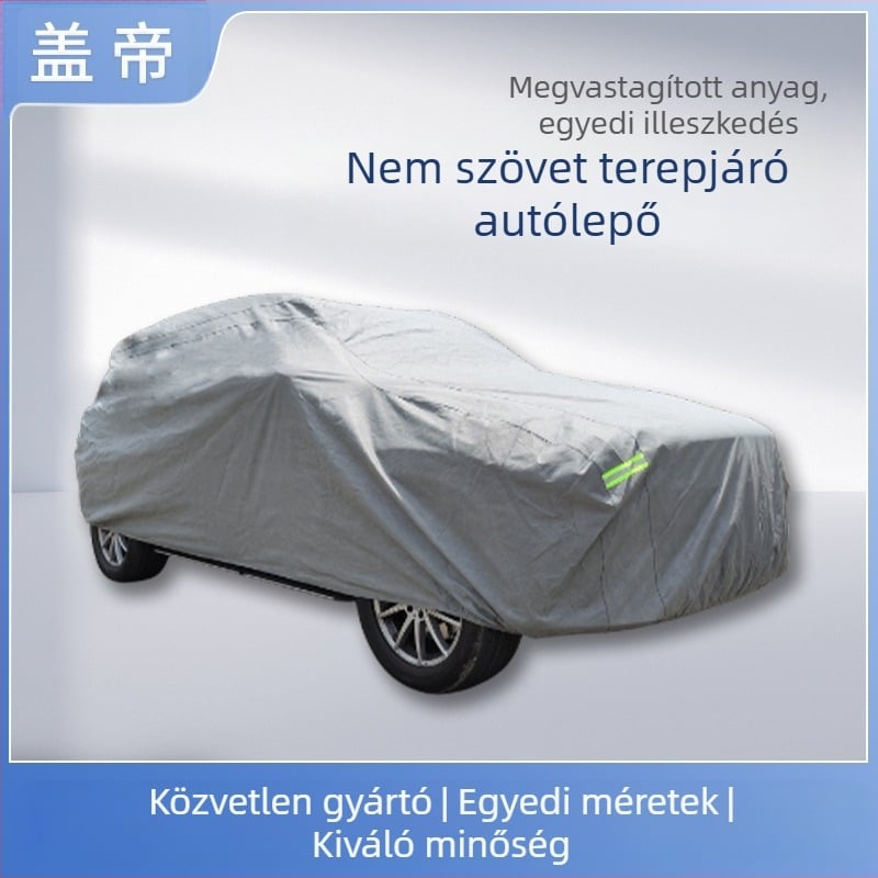 Por- és fényvédő Harvard h6 nem szőtt terepjáró autótakaró teljes fedésű földalatti parkolóház karcálló kopásálló autókabát