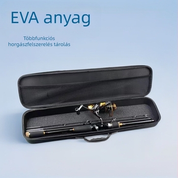 Eva kozmetikai táska, könnyű horgászfelszerelés-táska, multifunkcionális vízálló horgásztáska, tengeri horgászkiegészítők, horgászbot-táska, esernyőtáska