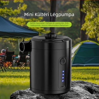 Úszógyűrűs felfújható ágy Felfújható csónak Kültéri elektromos hordozható légpumpa