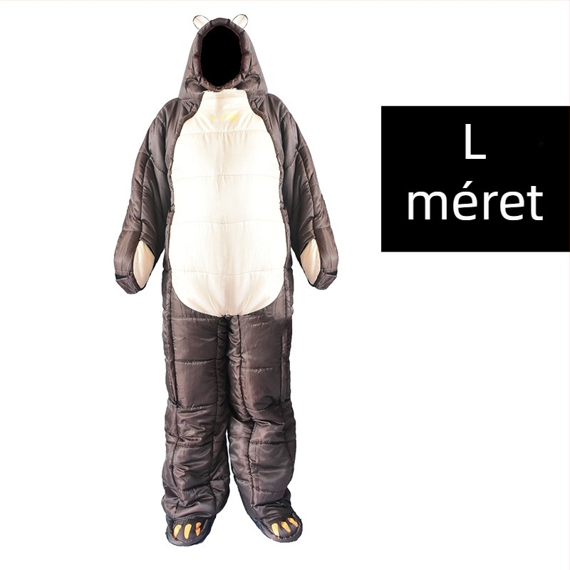 Idegen stílusú kültéri kemping hálózsák, kórházi kísérő, meleg és hideg elleni védelem, éjszakai olvasás és éjszakai hálózsák, múmia hálózsák