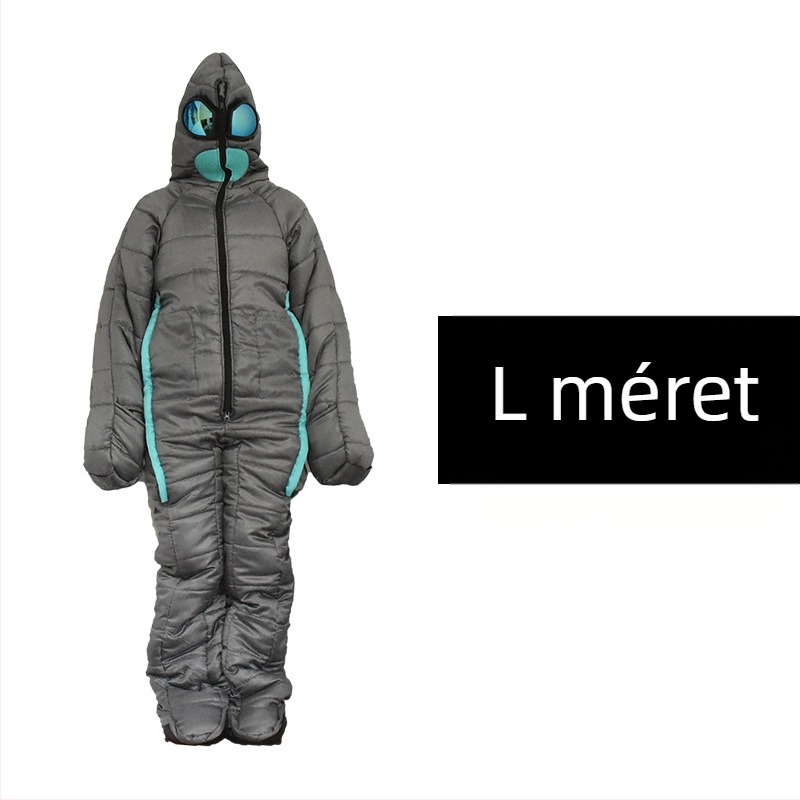 Idegen stílusú kültéri kemping hálózsák, kórházi kísérő, meleg és hideg elleni védelem, éjszakai olvasás és éjszakai hálózsák, múmia hálózsák