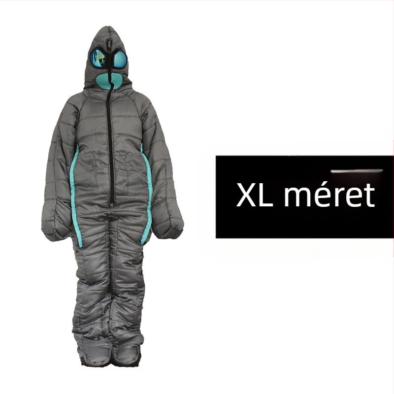 Idegen stílusú kültéri kemping hálózsák, kórházi kísérő, meleg és hideg elleni védelem, éjszakai olvasás és éjszakai hálózsák, múmia hálózsák