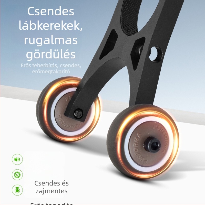 Xiaomi M365/1S/PRO rollerhez alkalmas, kiegészítő kerékkonzol, összecsukható, fordított tárolókonzol, amely tolható és húzható