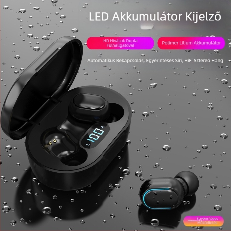 Határokon átnyúló robbanások E7S E6S A6S vezeték nélküli TWS5.3 Bluetooth headset digitális sztereó mini sport headset