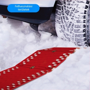 Shunwei autógumi csúszásgátló önvezető hó homok sár terepjáró vészhelyzeti autó önmentő összecsukható menekülődeszka