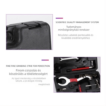 Kerékpárjavító szerszám Kombinált ruha Javító küllőkulcs Lánc Lendkerék Középső tengely Eltávolító ruha