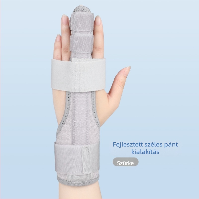 Acéllemez csuklóízületi ínhüvely rögzítő Csuklóficam Fix ortézis Csuklópánt Tok Csuklóvédő Csuklóvédő