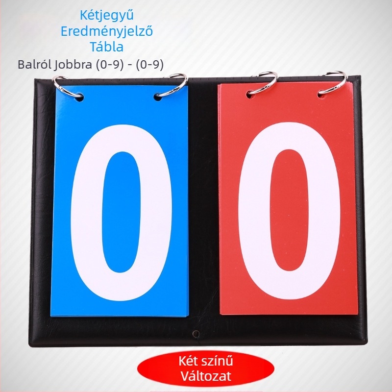 Kétszámjegyű pontozótábla, háromszámjegyű többfunkciós pontozótábla, asztalitenisz pontozóeszköz, négyszámjegyű pontozótábla, kosárlabda pontozóeszköz