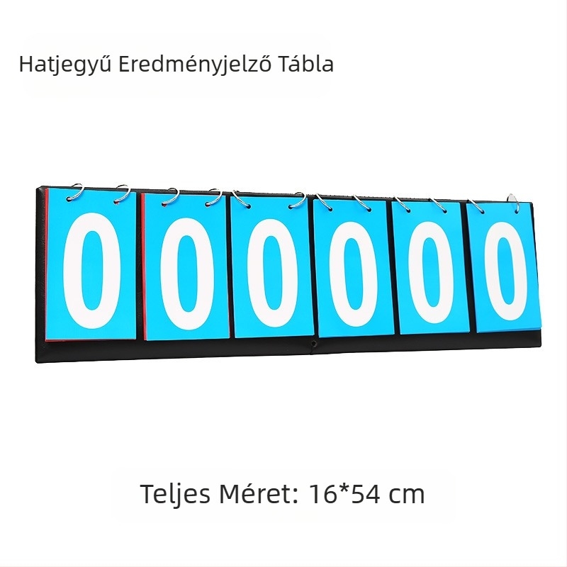 Kétszámjegyű pontozótábla, háromszámjegyű többfunkciós pontozótábla, asztalitenisz pontozóeszköz, négyszámjegyű pontozótábla, kosárlabda pontozóeszköz