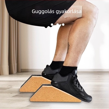 Jóga Parafa Tégla Guggolás Tégla Csiszolópapír Ék Tégla Fitnesz Súlyemelés Vádlinyújtás Sarokemelés Rámpa Lejtő