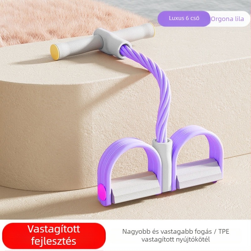 Kis multifunkcionális pedálhúzó felülés segédeszköz otthoni karcsú has jóga pedálhúzó kötél nagykereskedelem