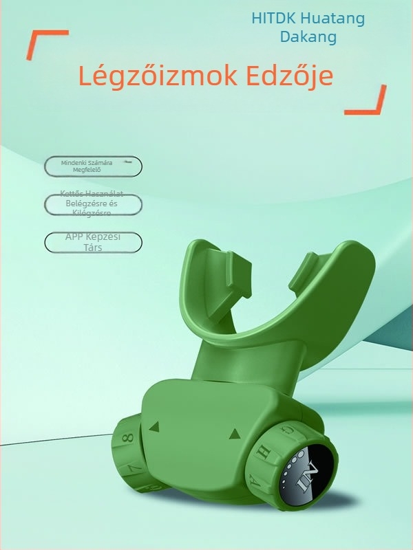 Légzésizom-tréner Légzéstréner Mélylégzéstréner Megnövelt vitálkapacitás Határokon átnyúló kézbesítés