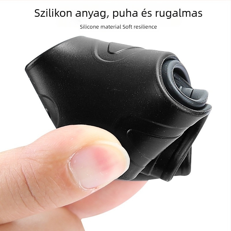 Flipper fix gyűrű puha, rugalmas szilikon úszásbúvárkodás edzés vízi béka leesésgátló rögzített háromszög pánt