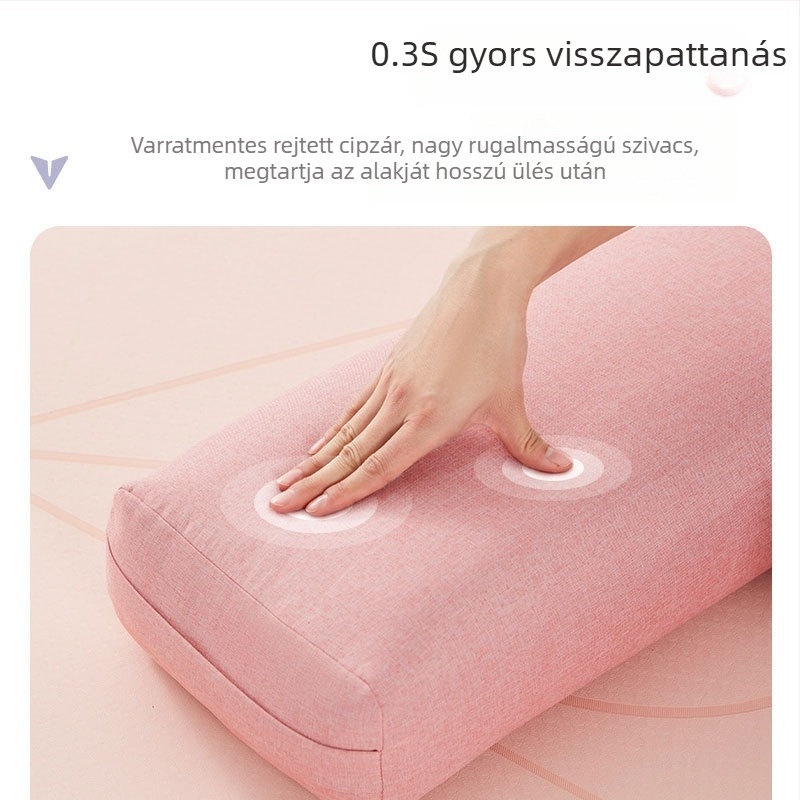 Jóga párna párna derékpárna professzionális segédpárna kezdőknek nyakcsigolya téglalap alakú, nagy rugalmasságú iyengar yin jóga