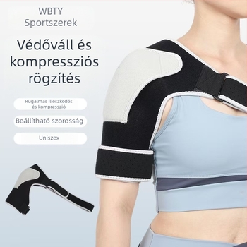 Vállvédő sport női profi kosárlabda férfi tollaslabda ficamgátló szalaghúzódás fitnesz vállvédő gyártók nagykereskedelem