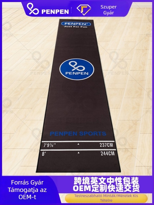 Tintasugaras tollpen darts szőnyeg nejlon professzionális verseny út csúszásmentes darts tábla határokon átnyúló hordozható kültéri