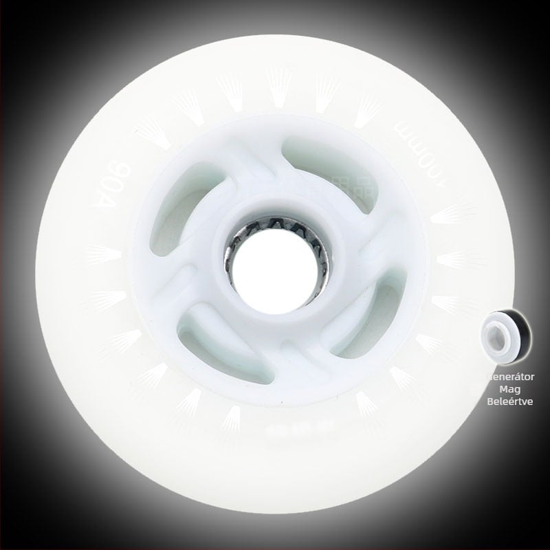 Görkorcsolya gyermek villámgyors görkorcsolya egyenes sorú világító kerék felnőtt görkorcsolya PU90 gyorskorcsolya 100mm110mm