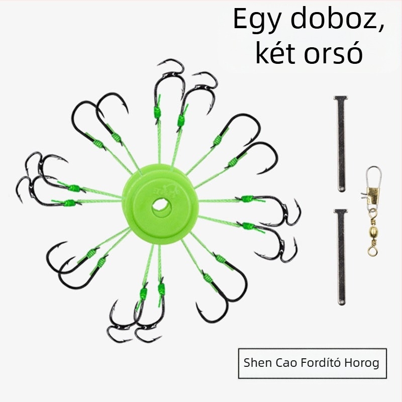 Isteni horog, imádom feltalálni a szögesdrótot, importált horgászhorog, zsinóros horgászfelszerelés, anya és anya horog, kioldódásgátló óriás ishni horgászhorog