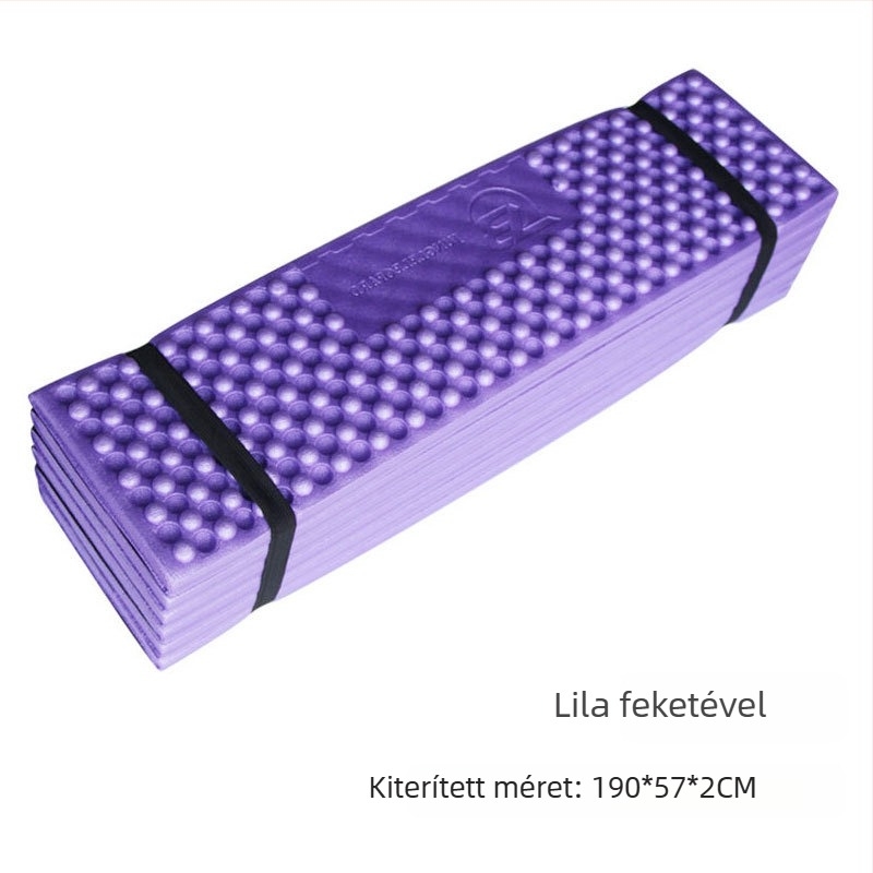 Kültéri túrázáshoz, kempingezéshez, vastagított, nedvességálló szőnyeg, Xpe dupla tojásvályús piknikszőnyeg, tojásfészek, összecsukható kemping stílusú szőnyeg, 190*57