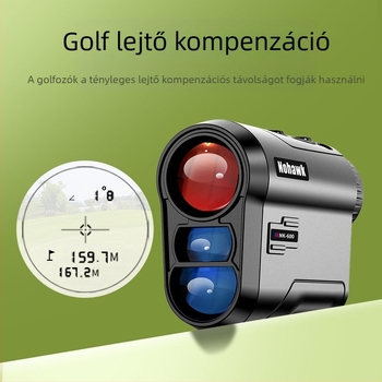 Golf lézeres távolságmérő kézi kültéri elektronikus vonalzó nagy pontosságú mérőműszer infravörös golf távolságmérő