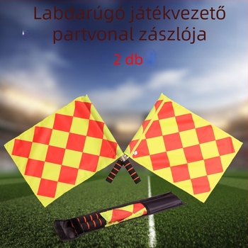 Nagykereskedelmi kínálat futball járőr zászló sarok zászló jelző zászló kezdő zászló játékvezető zászló kéz zászló választék