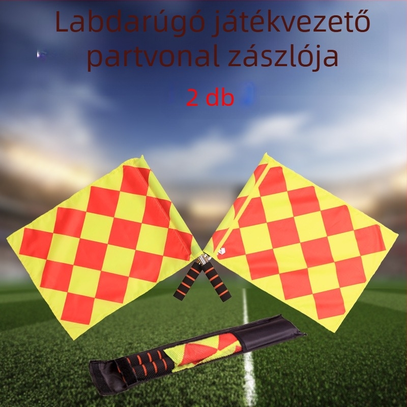 Nagykereskedelmi kínálat futball járőr zászló sarok zászló jelző zászló kezdő zászló játékvezető zászló kéz zászló választék