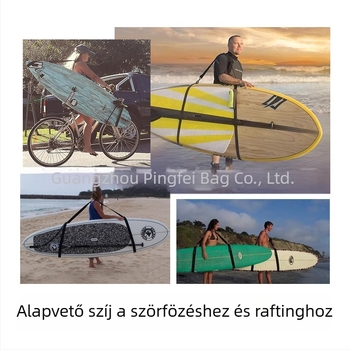 SUP szörfdeszka hevederek Hordozható nyakpántok Multifunkcionális vállpántok Szörfdeszka-kiegészítők Állítható SUP deszka vállpántok