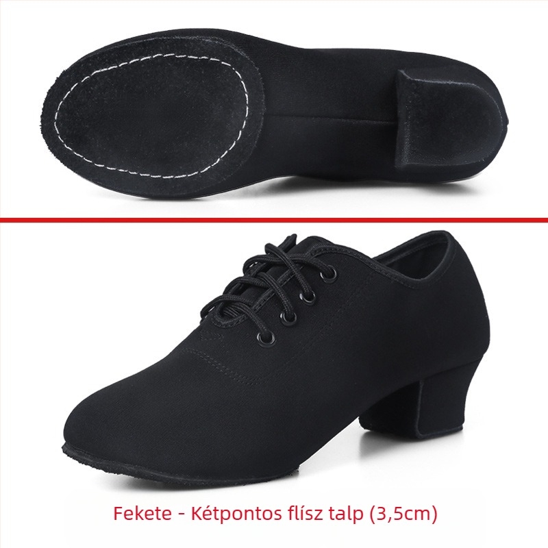 Latin tánccipők nőknek, Társastánc cipők, Puha talpú cipők, Közepesen magas sarkú cipők, Négyzet alakú tánccipők, Tanári tengerész tánccipők felnőtteknek