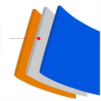 Gyári nagykereskedelmi elsősegélynyújtó tekercses sín polimer törésre rögzített sín vágható vízálló és műanyag