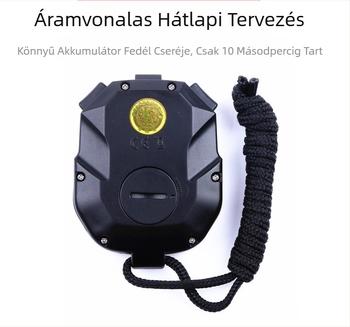 Többcsatornás elektronikus stopperóra időzítő sport fitnesz futás atlétika edzés diákbíró verseny vízálló visszaszámlálás