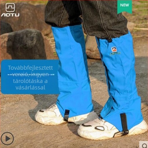 Hótakaró kültéri hegymászáshoz túrázáshoz sivatagi homokálló cipőtakaró férfi gyermek sífelszerelés vízálló leggings és lábvédők férfiaknak és nőknek