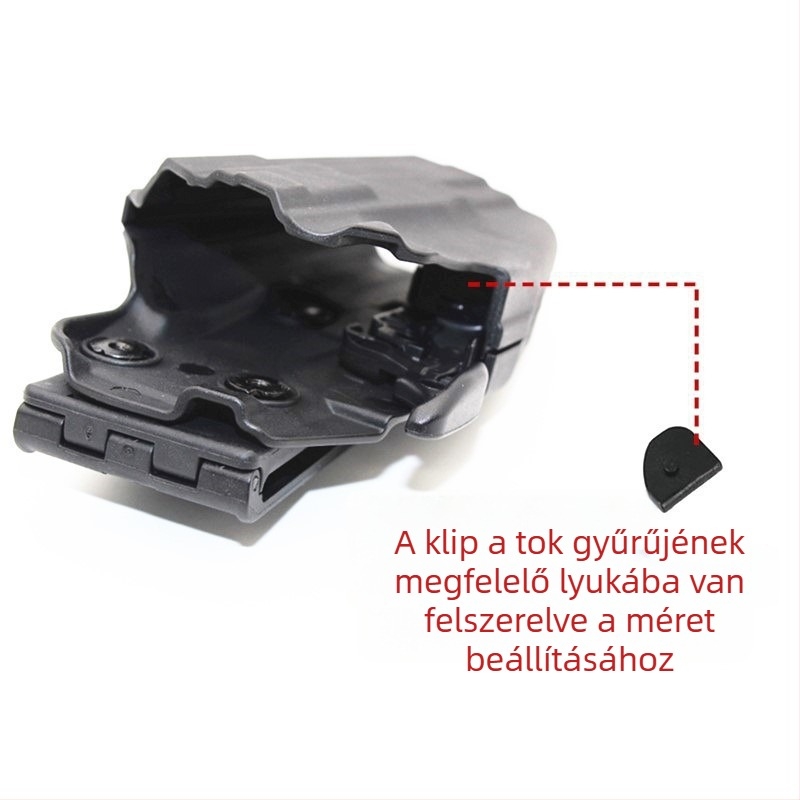 Műanyag acél P1 gyorshúzóhüvely Glock G17 derékra szerelhető gyorshúzóhüvely M921911 P226 Tactical 579 gyorshúzóhüvely