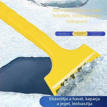 Autó hólapát műtárgy hólapát autó ablaküveg leolvasztás hókaparó jéglapát téli hóeltakarító eszköz