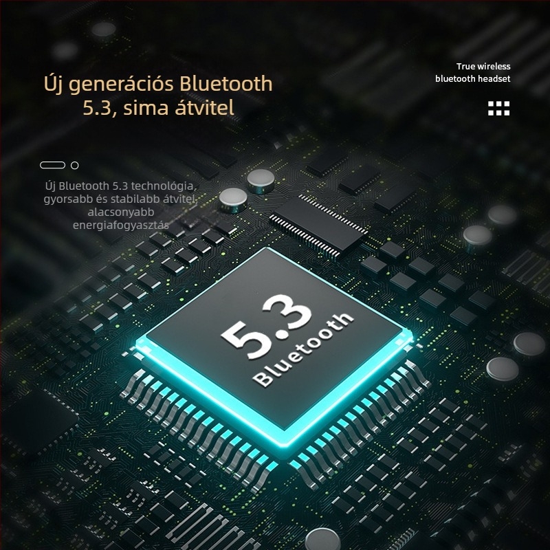 m10 Bluetooth fejhallgató Nagy teljesítményű, fülbe helyezhető, vezeték nélküli, érintőképernyős, zajcsökkentős, hosszú élettartamú digitális kijelzős F9-5c fejhallgató