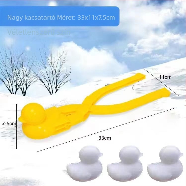 Hógolyócsipesz Nagy hóember Hócsipesz Játék Hójáték Homokozó Hógolyócsata Hóember Műtárgy Modell Játékok Nagykereskedelem