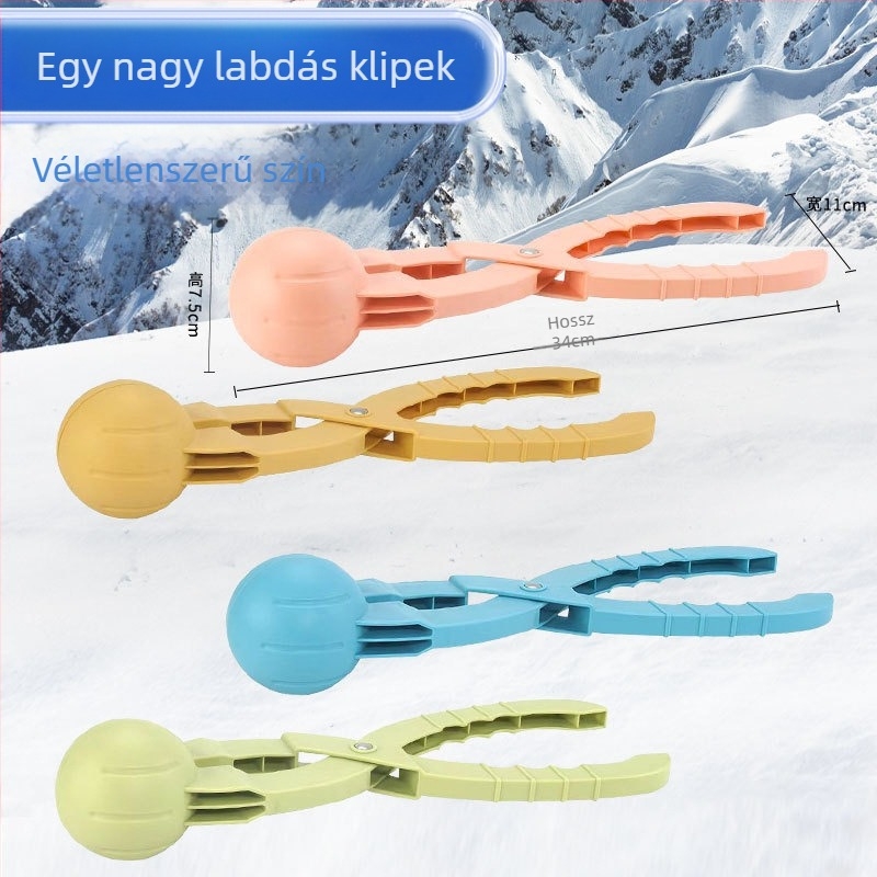 Hógolyócsipesz Nagy hóember Hócsipesz Játék Hójáték Homokozó Hógolyócsata Hóember Műtárgy Modell Játékok Nagykereskedelem