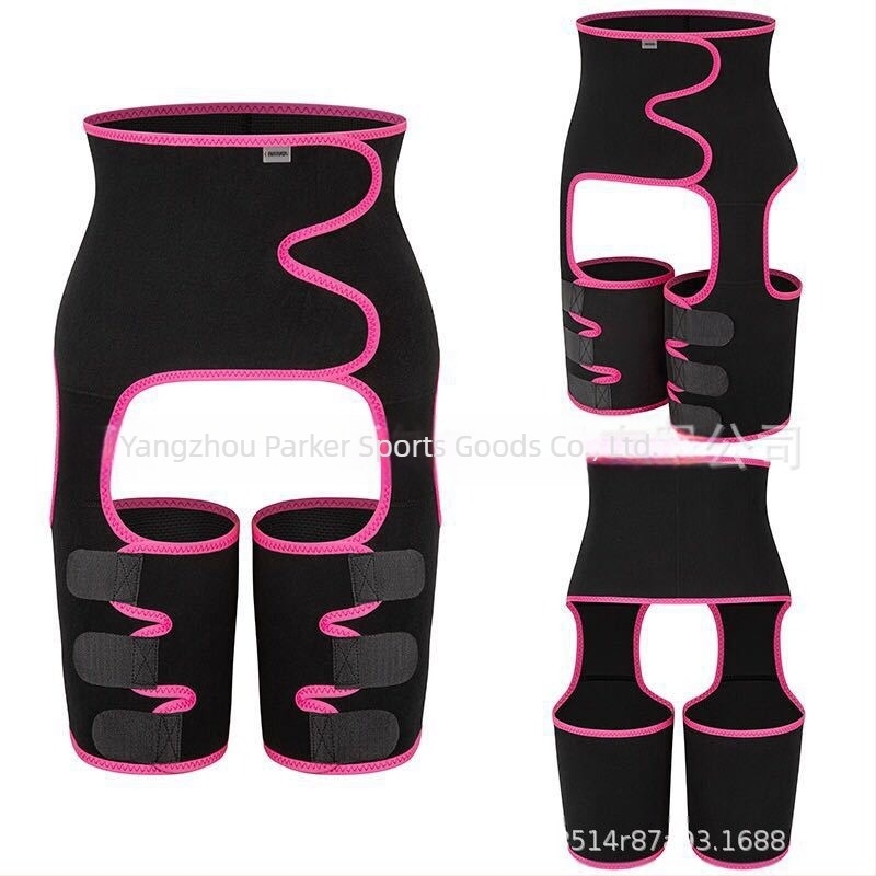 Amazon három az egyben csípőöv izzadságpukkanó műanyag öv sport fitnesz állítható egyrészes derékköteg láb hasöv