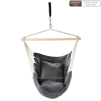 Kültéri beltéri függőszék, vászon függőkosár, kézzel készített bojtos hinta, borulásgátló, határokon átnyúló e-kereskedelem, nagykereskedelem és kiskereskedelem
