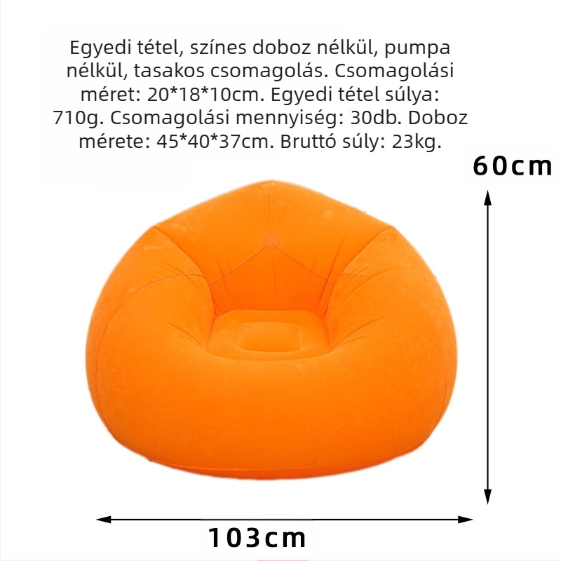 Felfújható lusta kanapé légszállító cső határokon átnyúló eladó felnőtt felfújható kanapé összecsukható gömb alakú kanapé felfújható babzsák