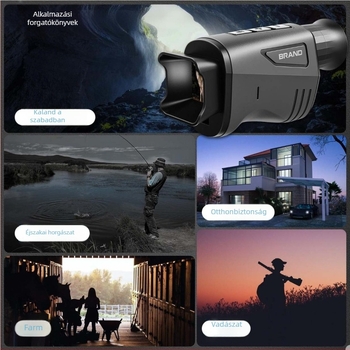 Határokon átnyúlóan ajánlott kültéri nagyfelbontású, egycsövű éjjellátó eszköz, amely alkalmas bűnüldöző szervek éjjellátó vadmegfigyelésére