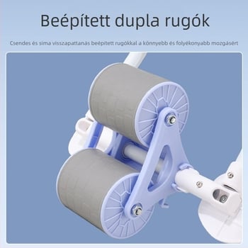 Határokon átnyúló hasi egészségkerék automatikus visszapattanó hasi henger hasi fitnesz hasizom edzés férfi és női háztartási könyöktámasztó görgő gyártók nagykereskedelem