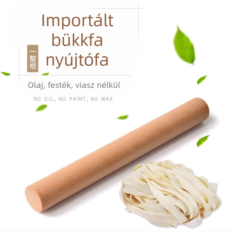 Sodrófa háztartási tömörfa sodrófa sodrófa tapadásmentes ébenfa sodrófa gombócbőr konyhai nagykereskedelem